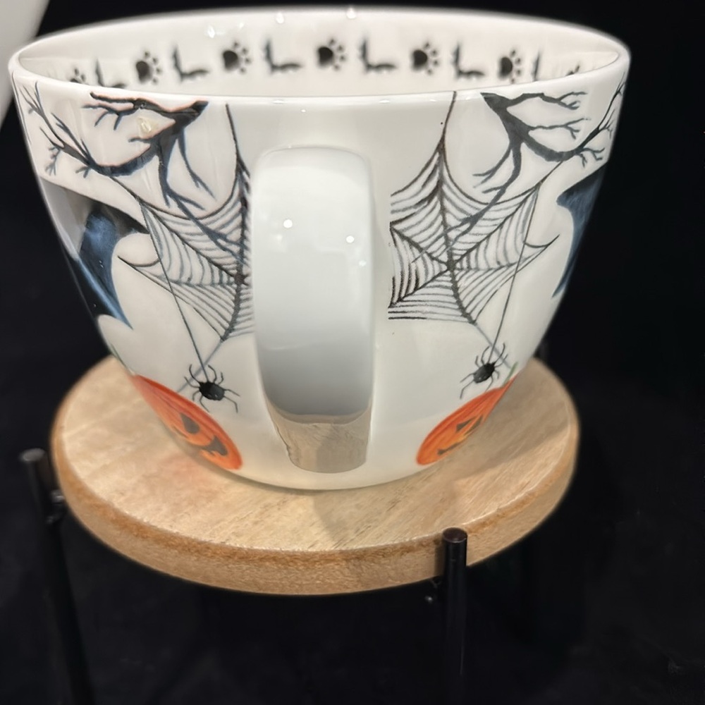 Portobello by Design Halloween Bat Cat Mug Bone China - Picture 4 of 8